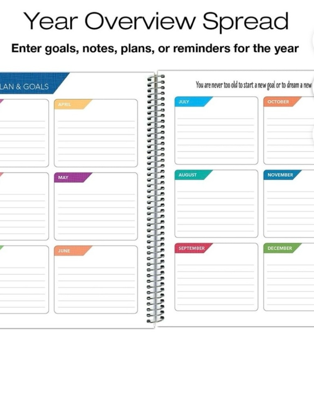 2026 Global Printed Products Teal Gold Marble 8.5" × 11" - Picture 5 of 10